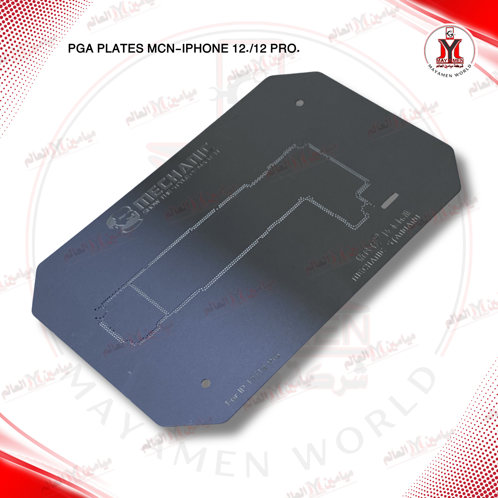 PGA PLATES MCN-IPHONE 12./12 PRO.