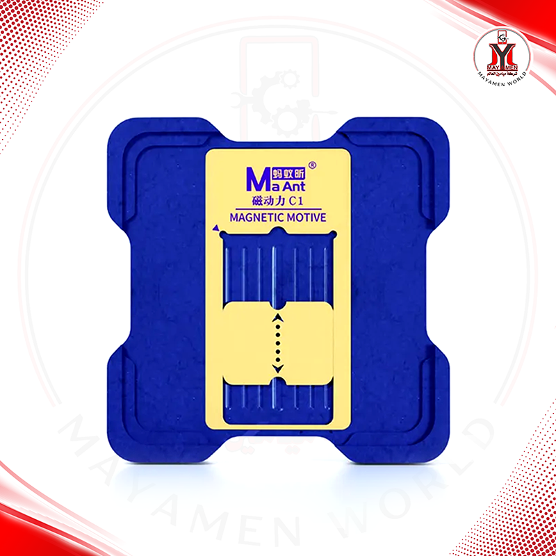 سيت قالب شبلنة معالجات ايفون + مثبت ممغنط_MAANT WUYIER G-(CPU-A8---A16)