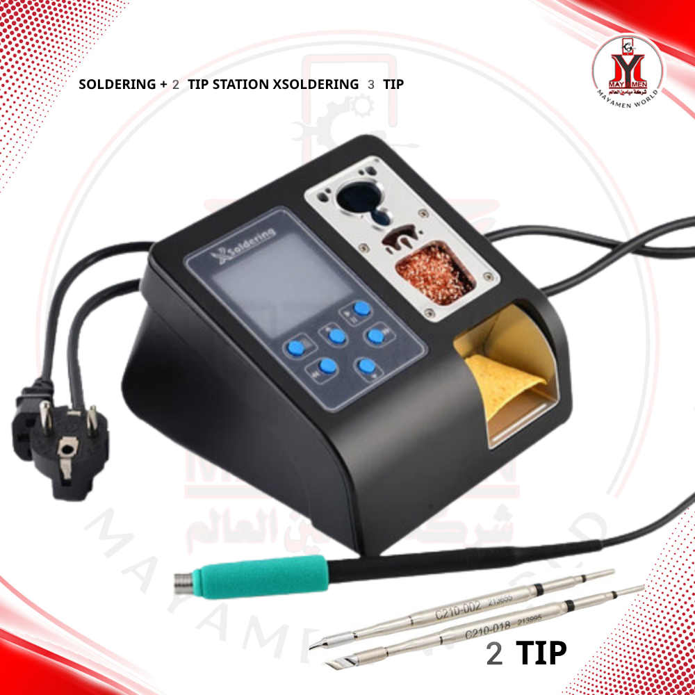 SOLDERING +2 TIP STATION XSOLDERING 3 TIP